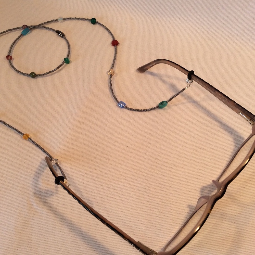Eye glass chain Hand made beaded glasses chain